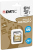 Emtec - SDXC Class 10 Gold + - ECMSD64GXC10GP - 64GB Elettronica/Informatica/Dispositivi archiviazione dati/Dispositivi archiviazione dati esterni/Schede di memoria/Schede Multimedia Eurocartuccia - Pavullo, Commerciovirtuoso.it