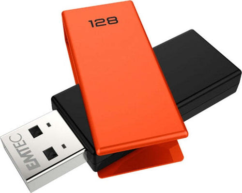 Emtec - Usb 2.0 - C350 - 128 GB - Arancione Elettronica/Informatica/Dispositivi archiviazione dati/Dispositivi archiviazione dati esterni/PenDrive Eurocartuccia - Pavullo, Commerciovirtuoso.it