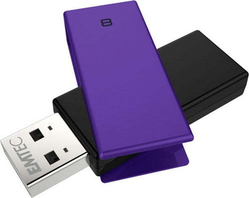 Emtec - Usb 2.0 - C350 - 8 GB - viola Elettronica/Informatica/Dispositivi archiviazione dati/Dispositivi archiviazione dati esterni/PenDrive Eurocartuccia - Pavullo, Commerciovirtuoso.it