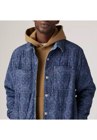 LEVI'S GIACCA BRYANT PADDED REV OVERSH GREENPOINT LIG da uomo
