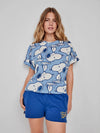 Pigiama Donna Gisela Primavera/Estate 2/20282S Corto Stampa Snoopy