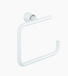 METAFORM - ANELLO PORTA ASCIUGAMANO APERTO ENJOY A07 - COLORE BIANCO