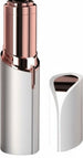Epilatore-Depilatore-Rasoio-Donna-A-Forma-Di-Rossetto-A-Batteria-Con-Luce-Led