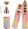 Epilatore-Donna-Ricaricabile-2in1-Per-Viso-E-Sopracciglie-Rasoio-Elettrico-Luce