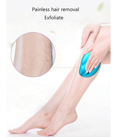 Epilatore Manuale Con Microcristalli Depilazione Rapida E Indolore Esfoliante