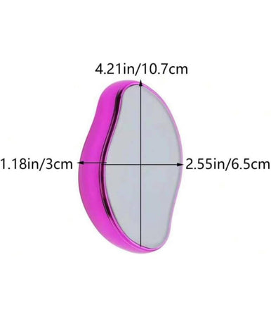 Epilatore Manuale Con Microcristalli Depilazione Rapida E Indolore Esfoliante