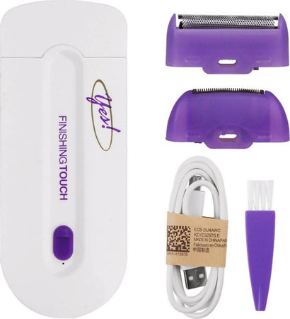 Epilatore-ricaricabile-versatile-per-viso-bikini-e-corpo-rasoio-indolore-e-preciso-con-luce-led