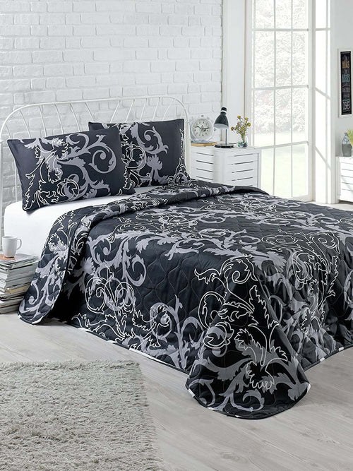 Eponj Home Copriletto Trapuntato Mare Black 200x250 cm Casa e cucina/Tessili per la casa/Biancheria da letto/Coperte e trapunte/Trapunte Scontolo.net - Potenza, Commerciovirtuoso.it