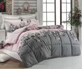 EPONJI PARURE COPRIPIUMINO RODEZ POLVERE E GRIGIO Casa e cucina/Tessili per la casa/Biancheria da letto/Copripiumini e set da letto/Copripiumini Scontolo.net - Potenza, Commerciovirtuoso.it