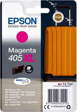 Epson - Cartucce ink - 405XL - magenta - C13T05H34010 - 1.100 pag Elettronica/Informatica/Stampanti e accessori/Accessori per stampanti a inchiostro e laser/Cartucce d'inchiostro Eurocartuccia - Pavullo, Commerciovirtuoso.it