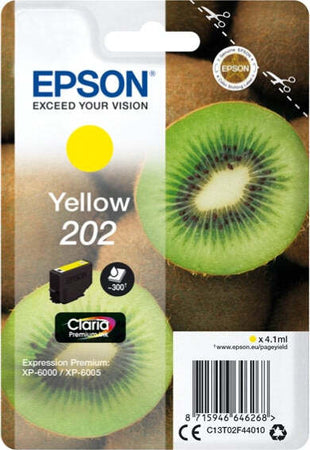 Epson - Cartuccia ink - 202 - Giallo - C13T02F44010 - 4 1ml Elettronica/Informatica/Stampanti e accessori/Accessori per stampanti a inchiostro e laser/Cartucce d'inchiostro Eurocartuccia - Pavullo, Commerciovirtuoso.it