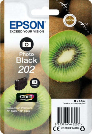 Epson - Cartuccia ink - 202 - Nero Photo - C13T02F14010 - 4 1ml Elettronica/Informatica/Stampanti e accessori/Accessori per stampanti a inchiostro e laser/Cartucce d'inchiostro Eurocartuccia - Pavullo, Commerciovirtuoso.it