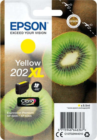 Epson - Cartuccia ink - 202XL - Giallo - C13T02H44010 - 8 5ml Elettronica/Informatica/Stampanti e accessori/Accessori per stampanti a inchiostro e laser/Cartucce d'inchiostro Eurocartuccia - Pavullo, Commerciovirtuoso.it
