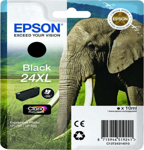 Epson - Cartuccia ink - 24XL - Nero - C13T24314012 - 10ml Elettronica/Informatica/Stampanti e accessori/Accessori per stampanti a inchiostro e laser/Cartucce d'inchiostro Eurocartuccia - Pavullo, Commerciovirtuoso.it