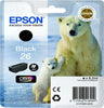 Epson - Cartuccia ink - 26 - Nero - C13T26014012 - 6 2ml Elettronica/Informatica/Stampanti e accessori/Accessori per stampanti a inchiostro e laser/Cartucce d'inchiostro Eurocartuccia - Pavullo, Commerciovirtuoso.it