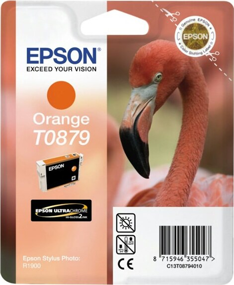 Epson - Cartuccia ink - Arancio - T0879 - C13T08794010 - 11 4ml Elettronica/Informatica/Stampanti e accessori/Accessori per stampanti a inchiostro e laser/Cartucce d'inchiostro Eurocartuccia - Pavullo, Commerciovirtuoso.it