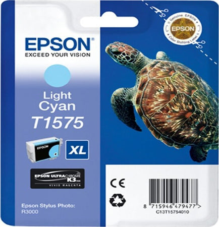 Epson - Cartuccia ink - Ciano chiaro - T1575 - C13T15754010 - 25 9ml Elettronica/Informatica/Stampanti e accessori/Accessori per stampanti a inchiostro e laser/Cartucce d'inchiostro Eurocartuccia - Pavullo, Commerciovirtuoso.it