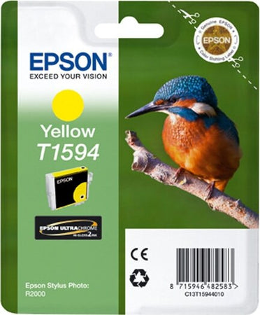 Epson - Cartuccia ink - Giallo - T1594 - C13T15944010 - 17ml Elettronica/Informatica/Stampanti e accessori/Accessori per stampanti a inchiostro e laser/Cartucce d'inchiostro Eurocartuccia - Pavullo, Commerciovirtuoso.it