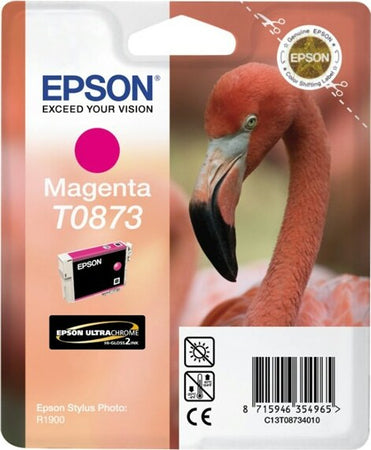 Epson - Cartuccia ink - Magenta - T0873 - C13T08734010 - 11 4ml Elettronica/Informatica/Stampanti e accessori/Accessori per stampanti a inchiostro e laser/Cartucce d'inchiostro Eurocartuccia - Pavullo, Commerciovirtuoso.it