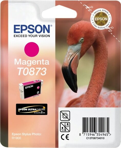 Epson - Cartuccia ink - Magenta - T0873 - C13T08734010 - 11 4ml Elettronica/Informatica/Stampanti e accessori/Accessori per stampanti a inchiostro e laser/Cartucce d'inchiostro Eurocartuccia - Pavullo, Commerciovirtuoso.it