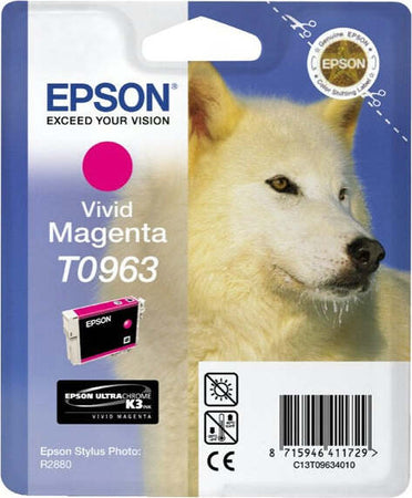 Epson - Cartuccia ink - Magenta - T0963 - C13T09634010 - 11 4ml Elettronica/Informatica/Stampanti e accessori/Accessori per stampanti a inchiostro e laser/Cartucce d'inchiostro Eurocartuccia - Pavullo, Commerciovirtuoso.it