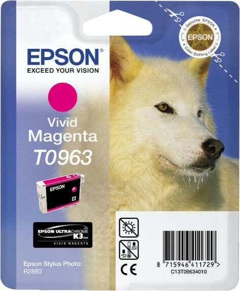 Epson - Cartuccia ink - Magenta - T0963 - C13T09634010 - 11 4ml Elettronica/Informatica/Stampanti e accessori/Accessori per stampanti a inchiostro e laser/Cartucce d'inchiostro Eurocartuccia - Pavullo, Commerciovirtuoso.it