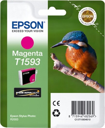 Epson - Cartuccia ink - Magenta - T1593 - C13T15934010 - 17ml Elettronica/Informatica/Stampanti e accessori/Accessori per stampanti a inchiostro e laser/Cartucce d'inchiostro Eurocartuccia - Pavullo, Commerciovirtuoso.it