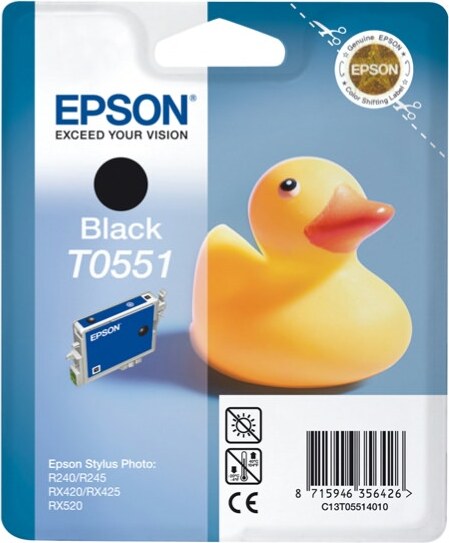 Epson - Cartuccia ink - Nero - T0551 - C13T05514010 - 8ml Elettronica/Informatica/Stampanti e accessori/Accessori per stampanti a inchiostro e laser/Cartucce d'inchiostro Eurocartuccia - Pavullo, Commerciovirtuoso.it