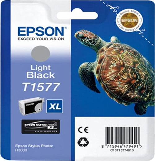 Epson - Cartuccia ink - Nero chiaro - T1577 - C13T15774010 - 25 9ml Elettronica/Informatica/Stampanti e accessori/Accessori per stampanti a inchiostro e laser/Cartucce d'inchiostro Eurocartuccia - Pavullo, Commerciovirtuoso.it