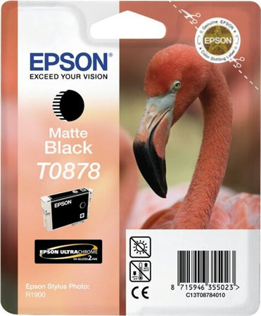 Epson - Cartuccia ink - Nero opaco - T0878 - C13T08784010 - 11 4ml Elettronica/Informatica/Stampanti e accessori/Accessori per stampanti a inchiostro e laser/Cartucce d'inchiostro Eurocartuccia - Pavullo, Commerciovirtuoso.it