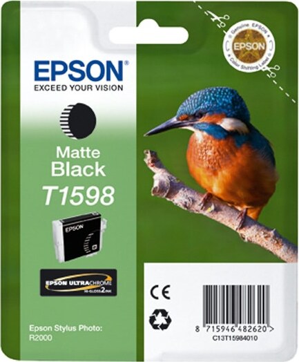 Epson - Cartuccia ink - Nero opaco - T1598 - C13T15984010 - 17ml Elettronica/Informatica/Stampanti e accessori/Accessori per stampanti a inchiostro e laser/Cartucce d'inchiostro Eurocartuccia - Pavullo, Commerciovirtuoso.it