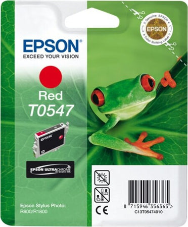 Epson - Cartuccia ink - Rosso - T0547 - C13T05474010 - 13ml Elettronica/Informatica/Stampanti e accessori/Accessori per stampanti a inchiostro e laser/Cartucce d'inchiostro Eurocartuccia - Pavullo, Commerciovirtuoso.it