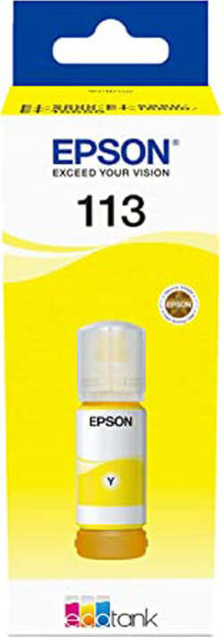 Epson - Eco Tank - 113 - Giallo - C13T06B440 - 70 ml Elettronica/Informatica/Stampanti e accessori/Accessori per stampanti a inchiostro e laser/Cartucce d'inchiostro Eurocartuccia - Pavullo, Commerciovirtuoso.it