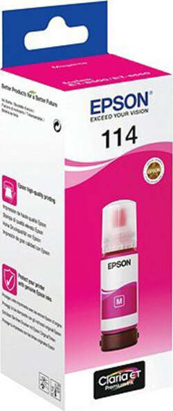 Epson - Eco Tank - 114 - Magenta - C13T07B340 - 70 ml Elettronica/Informatica/Stampanti e accessori/Accessori per stampanti a inchiostro e laser/Cartucce d'inchiostro Eurocartuccia - Pavullo, Commerciovirtuoso.it