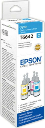 Epson - Flacone - Ciano - T6642 - C13T664240 - 70ml Elettronica/Informatica/Stampanti e accessori/Accessori per stampanti a inchiostro e laser/Cartucce d'inchiostro Eurocartuccia - Pavullo, Commerciovirtuoso.it