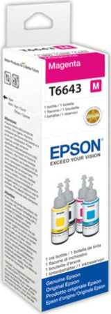 Epson - Flacone - Magenta - T6643 - C13T664340 - 70ml Elettronica/Informatica/Stampanti e accessori/Accessori per stampanti a inchiostro e laser/Cartucce d'inchiostro Eurocartuccia - Pavullo, Commerciovirtuoso.it