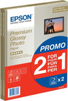 Epson - Premium Glossy Photo Paper - A4 - 2x 15 Fogli - C13S042169 Cancelleria e prodotti per ufficio/Carta blocchi e quaderni/Carta/Carta per fotocopiatrici e stampanti/Carta per fotocopiatrice e multiuso Eurocartuccia - Pavullo, Commerciovirtuoso.it