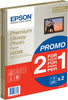 Epson - Premium Glossy Photo Paper - A4 - 2x 15 Fogli - C13S042169 Cancelleria e prodotti per ufficio/Carta blocchi e quaderni/Carta/Carta per fotocopiatrici e stampanti/Carta per fotocopiatrice e multiuso Eurocartuccia - Pavullo, Commerciovirtuoso.it