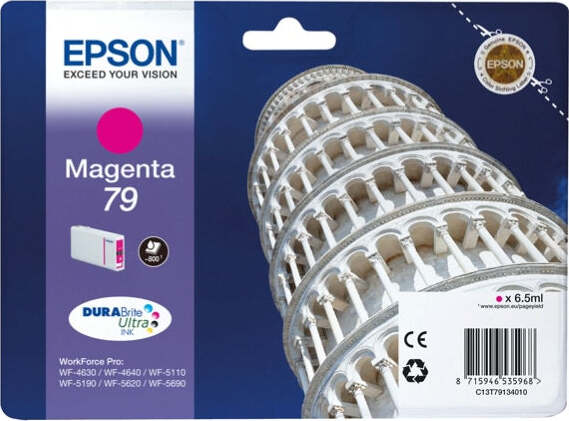 Epson - Tanica - 79 - Magenta - C13T79134010 - 6 5ml Elettronica/Informatica/Stampanti e accessori/Accessori per stampanti a inchiostro e laser/Cartucce d'inchiostro Eurocartuccia - Pavullo, Commerciovirtuoso.it