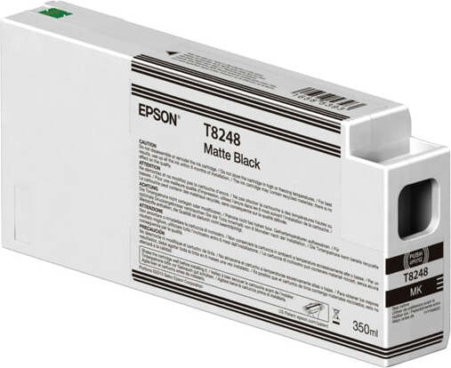 Epson - Tanica - Nero opaco - T8248 - C13T824800 - 350ml Elettronica/Informatica/Stampanti e accessori/Accessori per stampanti a inchiostro e laser/Cartucce d'inchiostro Eurocartuccia - Pavullo, Commerciovirtuoso.it