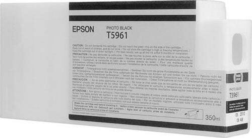 Epson - Tanica - Nero Photo - T5961 - C13T596100 - 350ml Elettronica/Informatica/Stampanti e accessori/Accessori per stampanti a inchiostro e laser/Cartucce d'inchiostro Eurocartuccia - Pavullo, Commerciovirtuoso.it