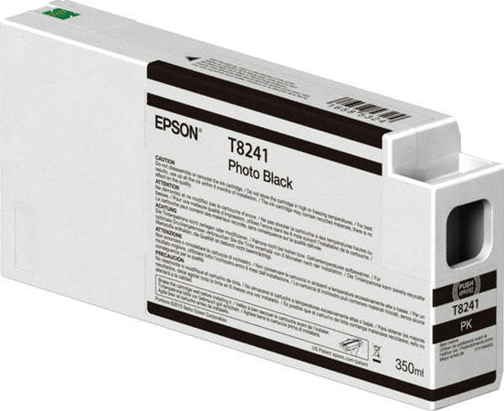 Epson - Tanica - Nero Photo - T8241 - C13T824100 - 350ml Elettronica/Informatica/Stampanti e accessori/Accessori per stampanti a inchiostro e laser/Cartucce d'inchiostro Eurocartuccia - Pavullo, Commerciovirtuoso.it