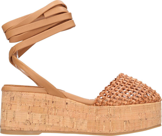 EQUITARE-Scarpe-con-Tacco-Marrone-da-donna