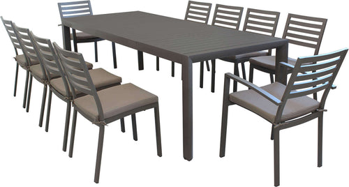 EQUITATUS---set-tavolo-in-alluminio-cm-180/240x100x75-h-con-10-sedute-Taupe-Milani-Home