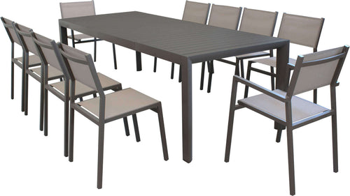 EQUITATUS---set-tavolo-in-alluminio-cm-180/240x100x75-h-con-10-sedute-Taupe-Milani-Home