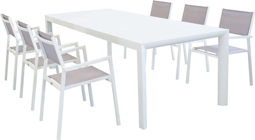 EQUITATUS---set-tavolo-in-alluminio-cm-180/240x100x75-h-con-6-sedute-Bianco-Milani-Home
