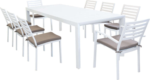 EQUITATUS---set-tavolo-in-alluminio-cm-180/240x100x75-h-con-8-sedute-Bianco-Milani-Home