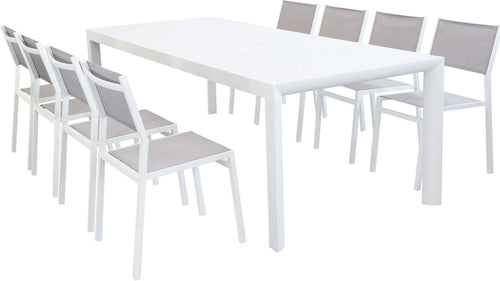 EQUITATUS---set-tavolo-in-alluminio-cm-180/240x100x75-h-con-8-sedute-Bianco-Milani-Home