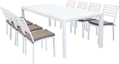 EQUITATUS---set-tavolo-in-alluminio-cm-180/240x100x75-h-con-8-sedute-Bianco-Milani-Home