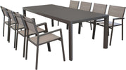 EQUITATUS---set-tavolo-in-alluminio-cm-180/240x100x75-h-con-8-sedute-Taupe-Milani-Home